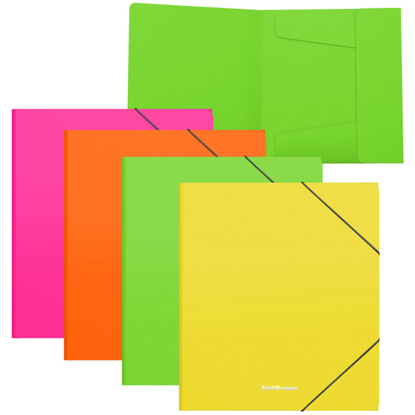 Папка для тетрадей на резинках ErichKrause Rainbow Skate, A5+