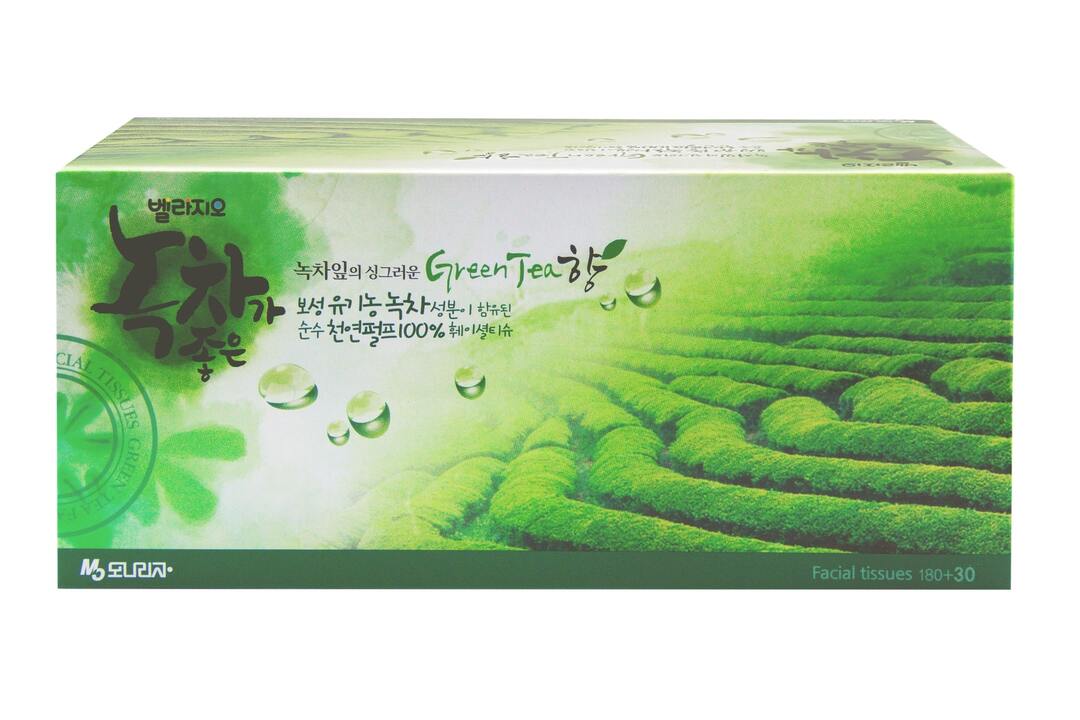 

Салфетки косметические Bellagio Green Tea с экстрактом зеленого чая двухслойные 210 шт., дизайн в ассортименте
