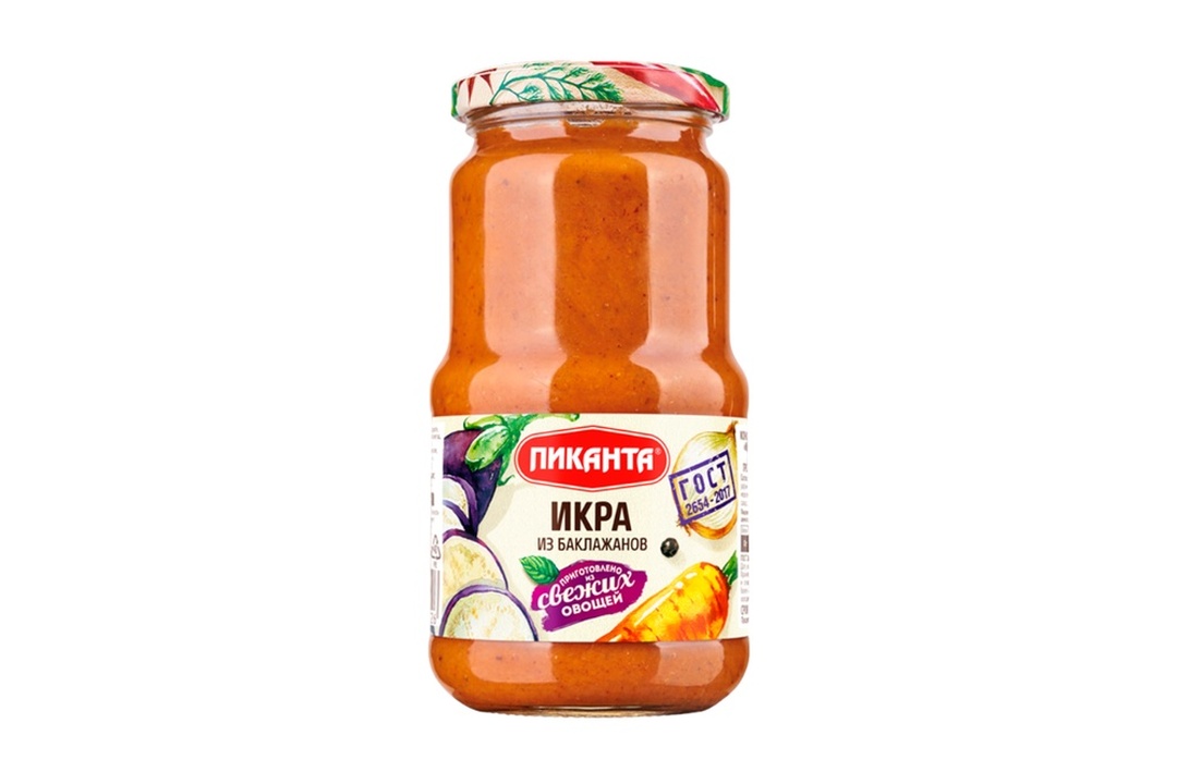 

Икра из баклажанов Пиканта 450 г