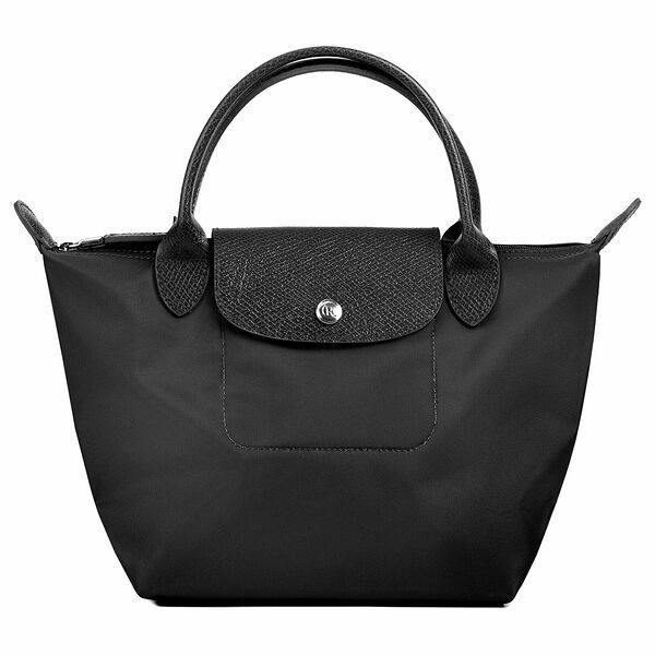 Ronda Сумка-кошелек складная, нейлон, кожа, черный, размер S