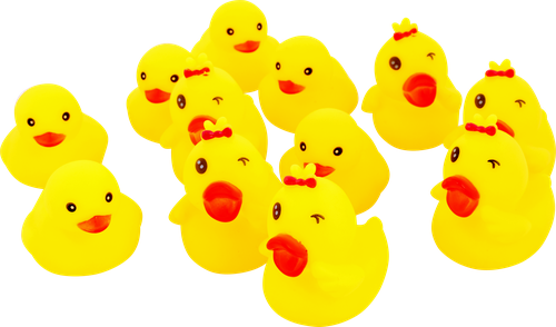 

Набор игровой для купания BIGGA Уточки 12 предметов, Арт. ZH247373