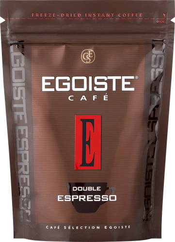 

Кофе Egoiste Double Espresso натуральный сублимированный растворимый 70 г