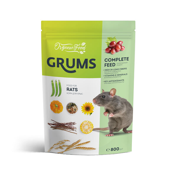 Корм GRUMS для крыс