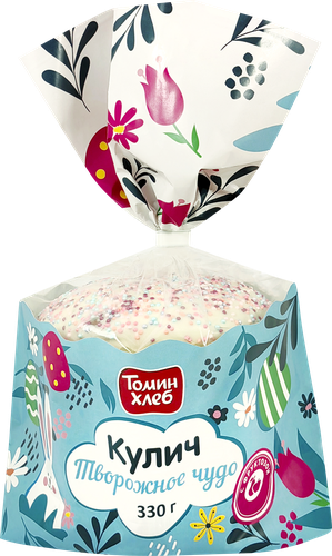 

Кулич Томин хлеб Творожное чудо 330 г