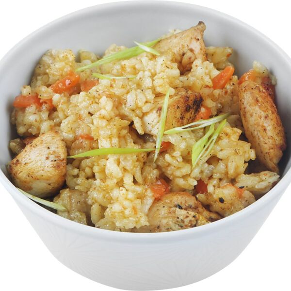 Плов с курицей вес ЛЕНТА FRESH СП, вес  до 600 г