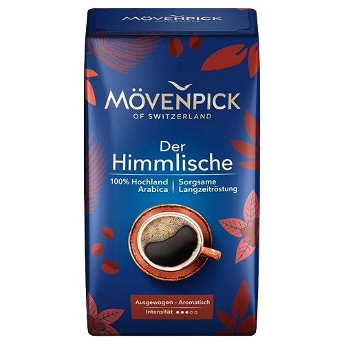 Кофе молотый Movenpick Der Himmlische вес 500г. вак.уп.