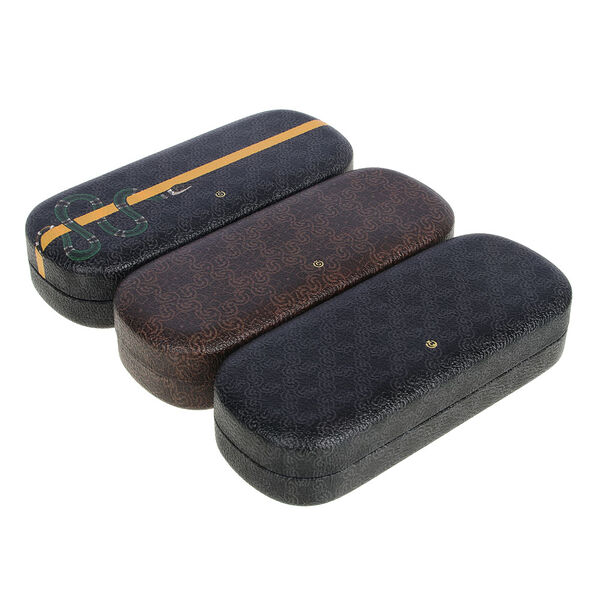 Футляр для очков, пу, 16,2х6,7х3,7см, 3 дизайна в ассортименте, вг22-06, 1 шт