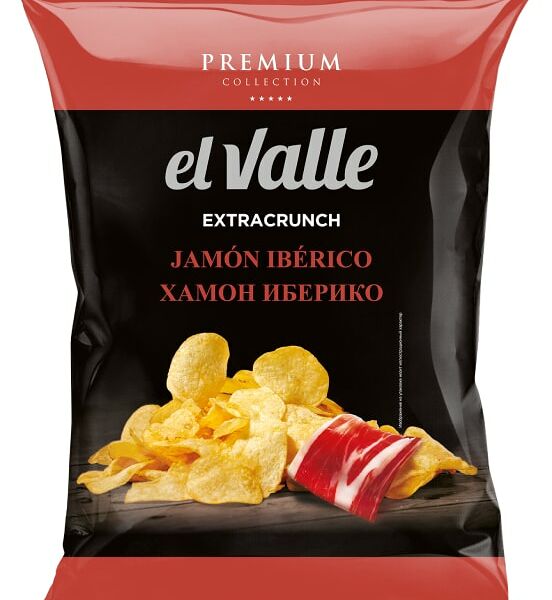 Чипсы El Valle Premium Хамон Иберико 100г