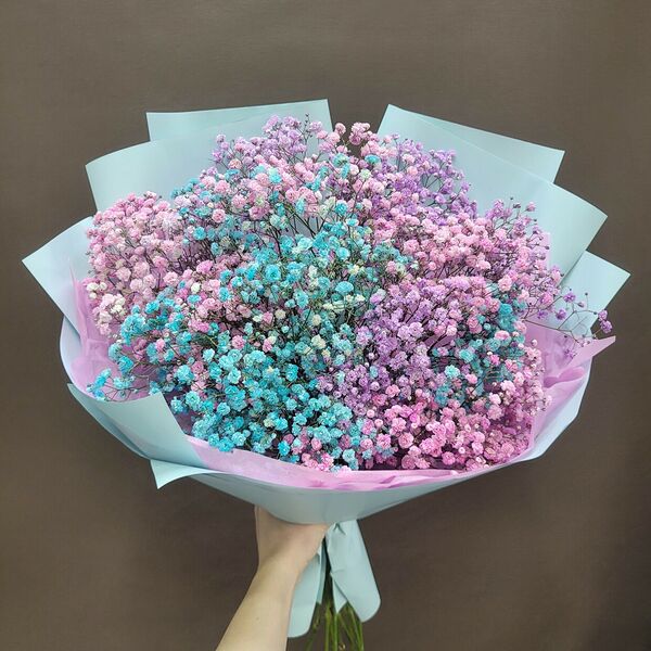 Букет из гипсофилы 