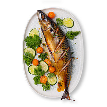 Скумбрия «Азбука вкуса» в медово-соевом маринаде для запекания и гриля