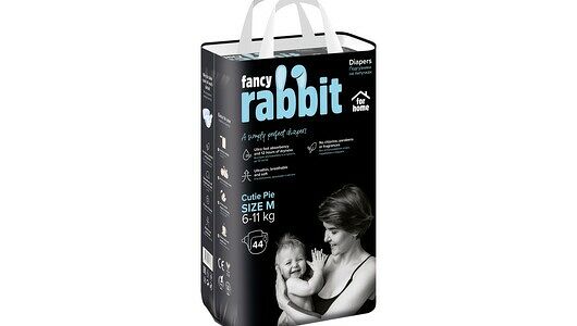 Трусики-подгузники Fancy Rabbit For Home М 6-11кг, 44шт