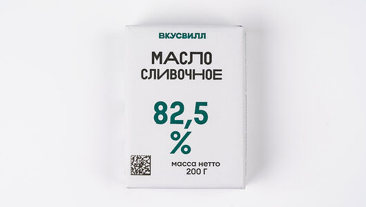 Масло сливочное 82,5%