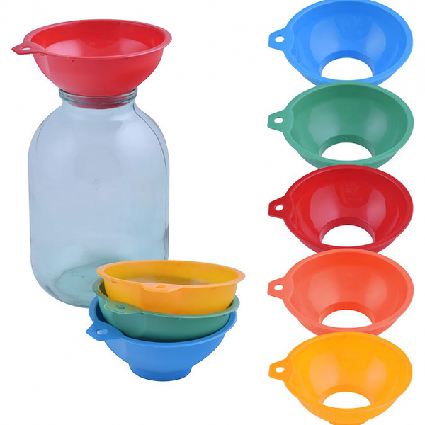 Воронка МультиДом для банок, d 6,5 х 14 см в ассорт