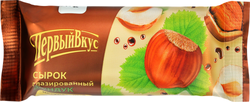 

Сырок глазированный Первый Вкус с фундуком 18% 40 г