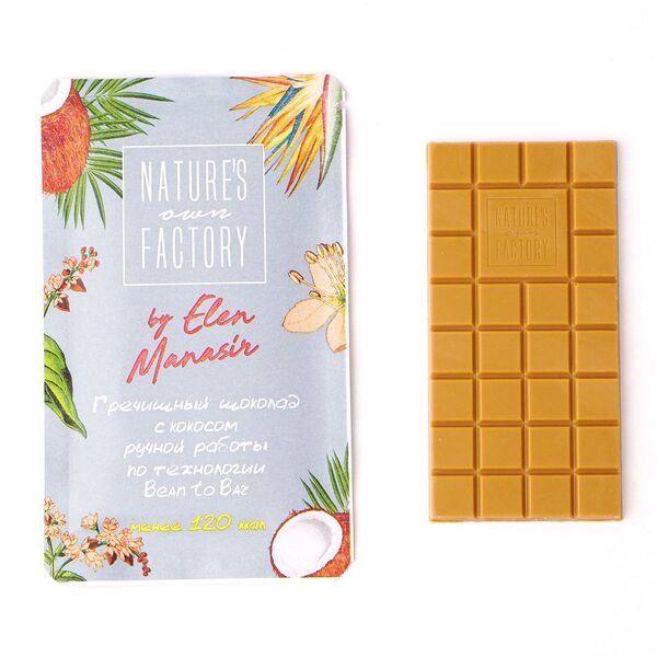 Гречишный шоколад Кокос