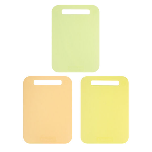 Доска разделочная, пластик, 17х24 см, 3 цвета в ассортименте