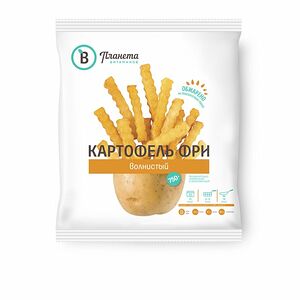 Картофель фри Планета Витаминов волнистый