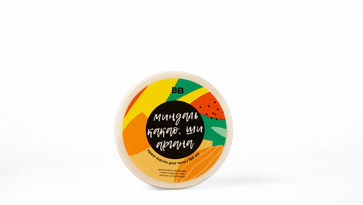 Крем-масло для тела ВкусВилл Ши-миндаль-какао