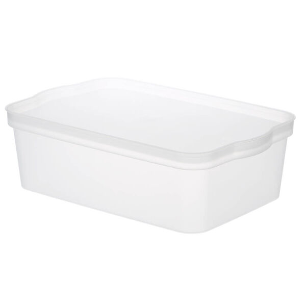 Ящик для хранения keeplex trendy 14 л 45,2х29,8х14 см, пластик, матовый кристалл