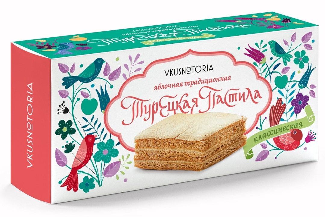 

Пастила яблочная Vkusnotoria Турецкая традиционная классическая, 100 г