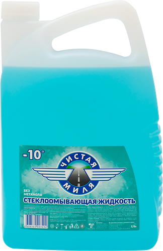 Стеклоочиститель ЧИСТАЯ МИЛЯ до -10 градусов, Арт. 430406024, 3.78л