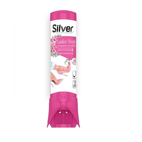 Дезодорант для обуви Silver Spray Ladies Fresh, 100 мл