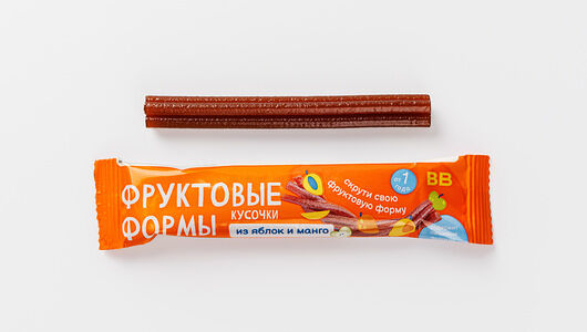 Кусочки Фруктовые формы ВкусВилл из яблок и манго