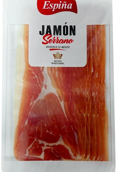 Окорок Espina сыровяленый Хамон Серрано нарезка 70г
