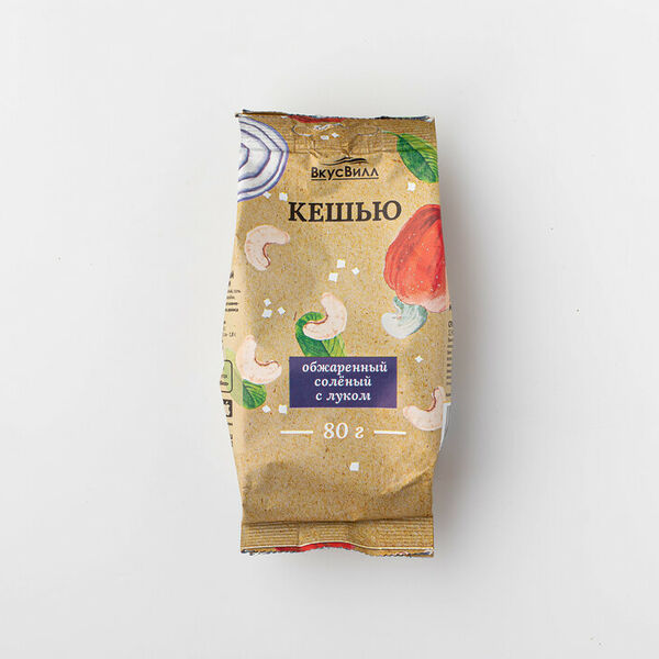 Кешью обжаренный соленый с луком