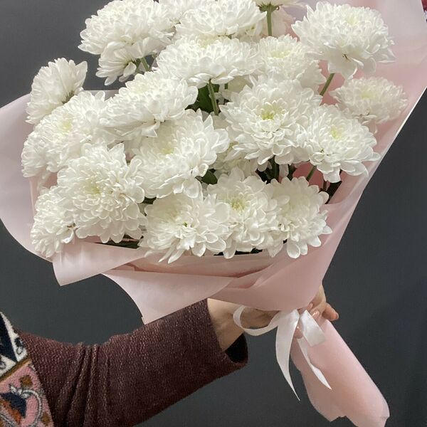 Букет нежных хризантем #28