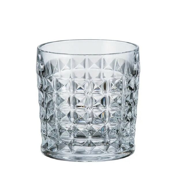 Набор стаканов для виски Diamond, 2 шт, 230 мл, хрустальное стекло