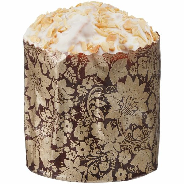 Кулич Пасхальный творожный бездрожжевой