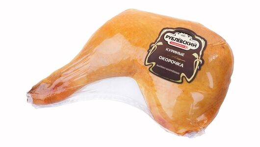 Окорочка куриные Рублевский варено-копченые, вес