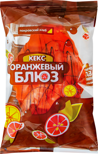

Кекс ПОКРОВСКИЙ ХЛЕБ Оранжевый блюз, 270г