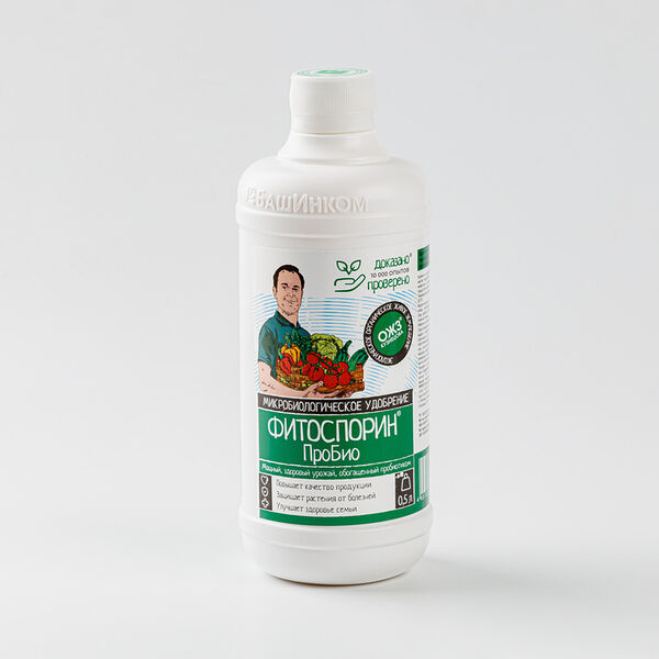 Фитоспорин ПроБио Микробиолическое удобрение, Средство от болезней (жидкость) , 500мл