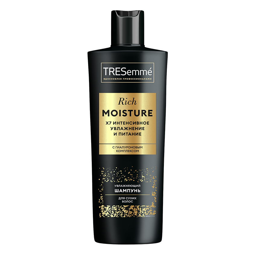 

Шампунь для волос ТРЕСемме Rich Moisture увлажняющий с гиалуроновым комплексом для сухих волос 400 мл
