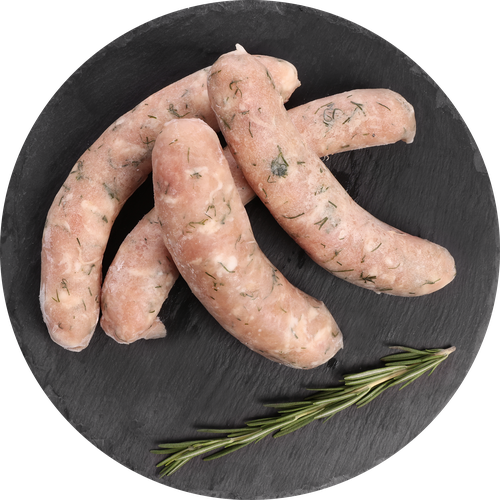 

Купаты Лента Fresh куриные с моцареллой замороженные вес