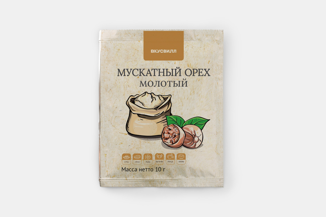 

Мускатный орех молотый