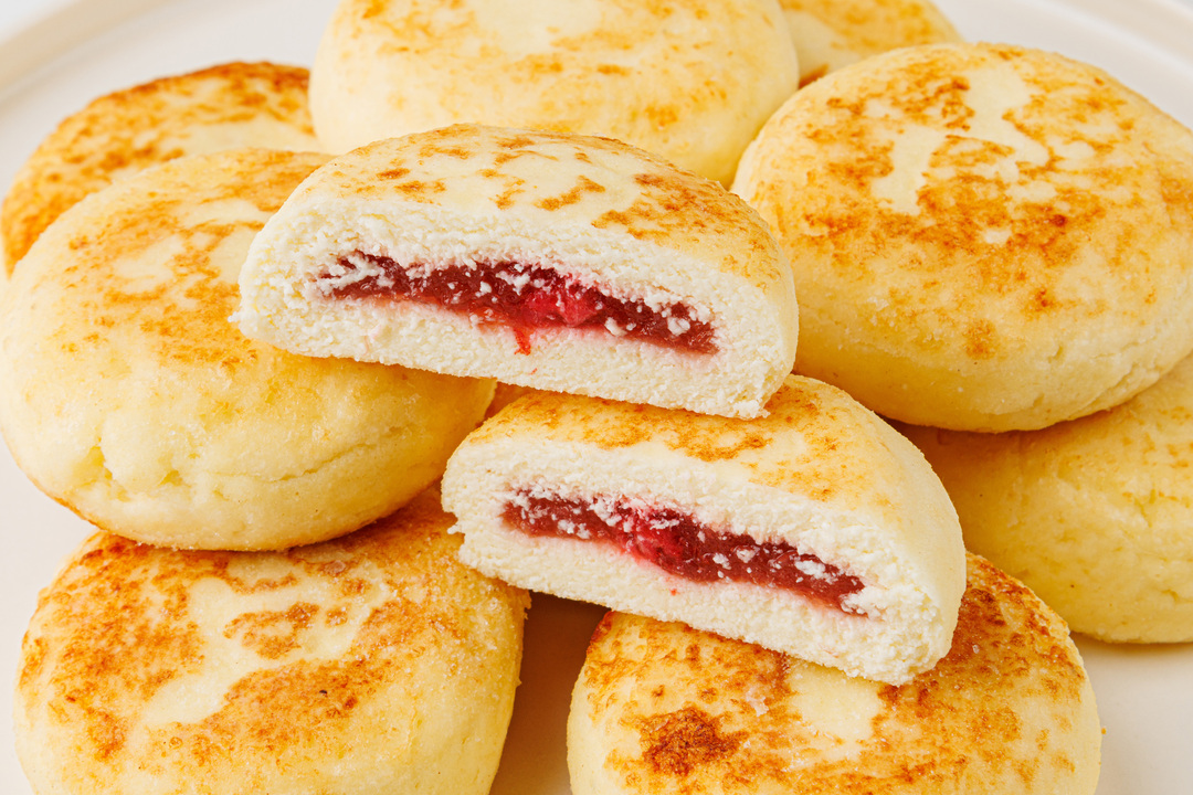 

Сырники ВкусВилл с клубничной начинкой замороженные 600 г