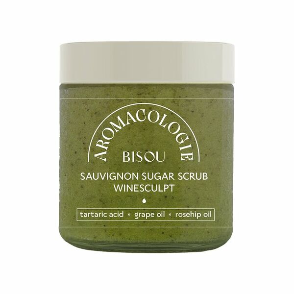 Скраб для тела `BISOU` Aromacologie Виноградный (с винной кислотой) 250 мл