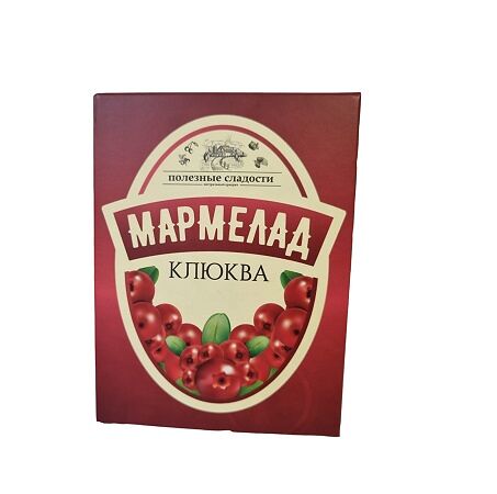 Мармелад Полезны Сладости Клюква коробка