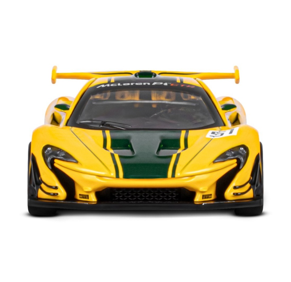 

Машинка металлическая Автопанорама 1:31 Mclaren P1 gtr, желтый