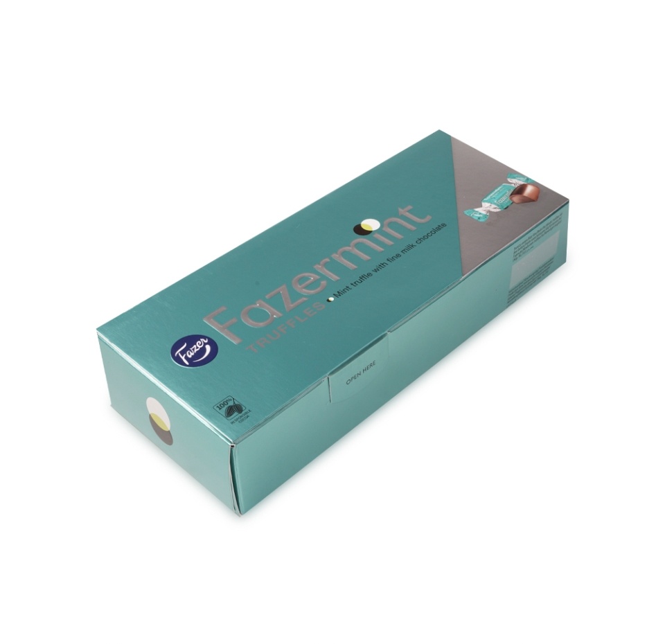 

Конфеты Fazer Fazermint из молочного шоколада с начинкой из мятного трюфеля 270 г