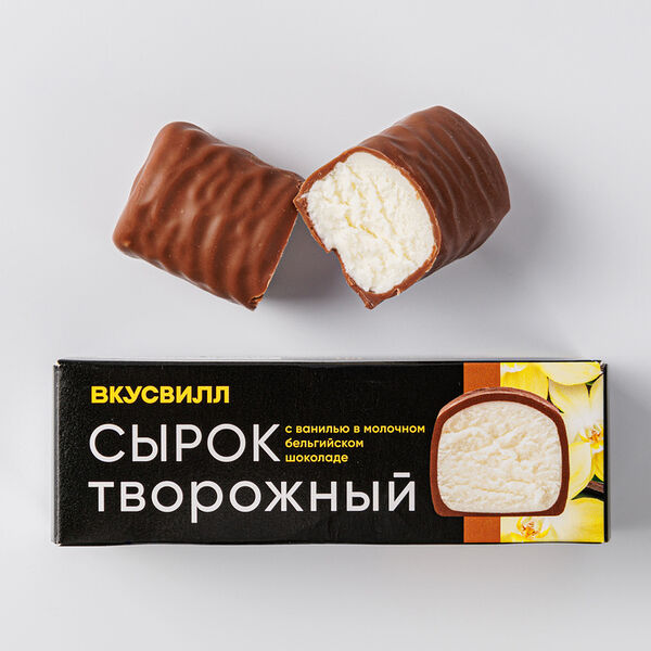 Сырок творожный с ванилью в молочном шоколаде 26%