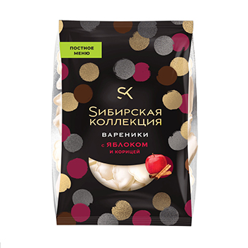 

Вареники Сибирская коллекция с яблоком и корицей 500 г