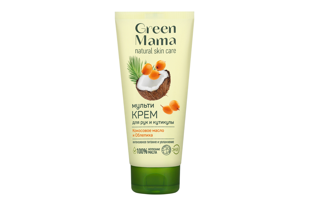 

Крем для рук и кутикулы Green Mama Мультикрем 100 мл