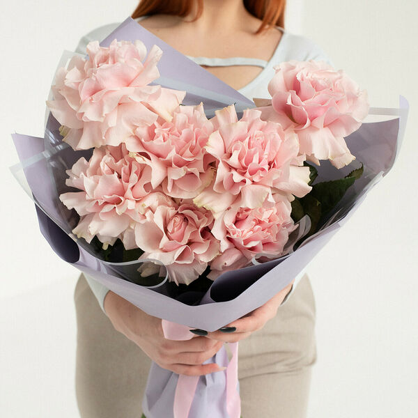 Букет из 7 французских роз