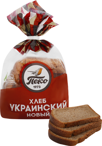 

Хлеб украинский новый Пеко нарезка