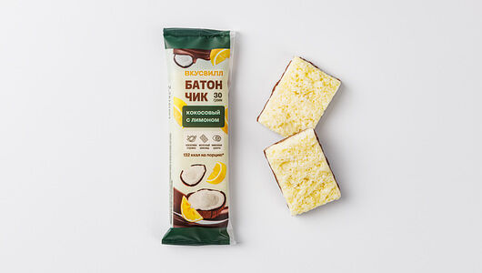 Батончик кокосовый с лимоном