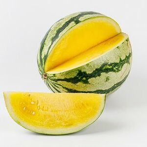 Арбуз желтый бессемянный, вес